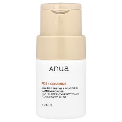Anua Rice Enzyme Brightening Cleansing Powder: Ceramide for Radiant Skin