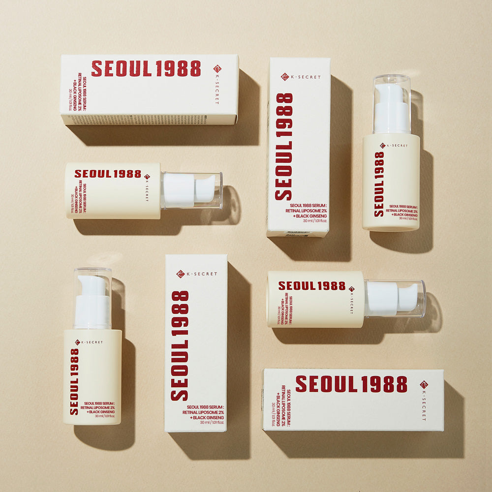 SEOUL 1988 Retinal Liposome 2% Black Ginseng Youth Activating Serum