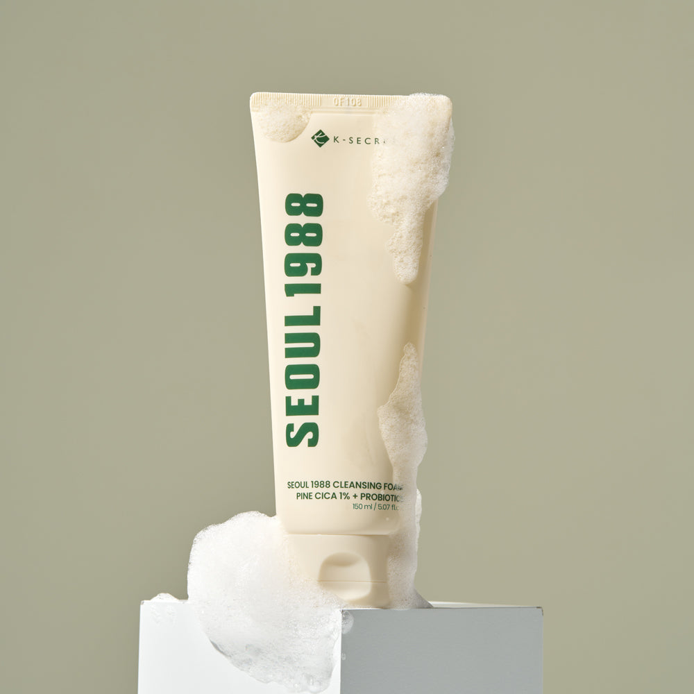 SEOUL 1988 Pine Cica 1% Probiotics Cleansing Foam for Acne & Pores