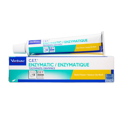 CET Enzymatic Toothpaste for Dogs & Cats - Malt Flavor Oral Care Tube