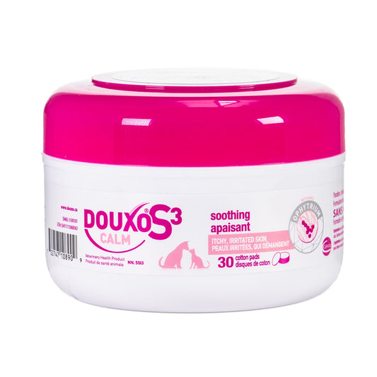 DOUXO S3 CALM Pads: Soothing, Hydrating Skin Relief for Dogs & Cats