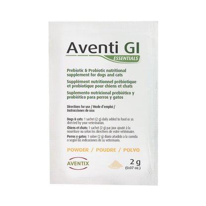 Aventi GI Essentials Prebiotic Probiotic Supplement for Dogs and Cats