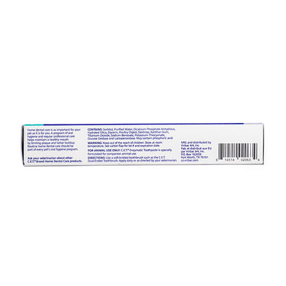 CET Enzymatic Toothpaste for Dogs and Cats, Poultry Flavor, Dual-Enzyme System