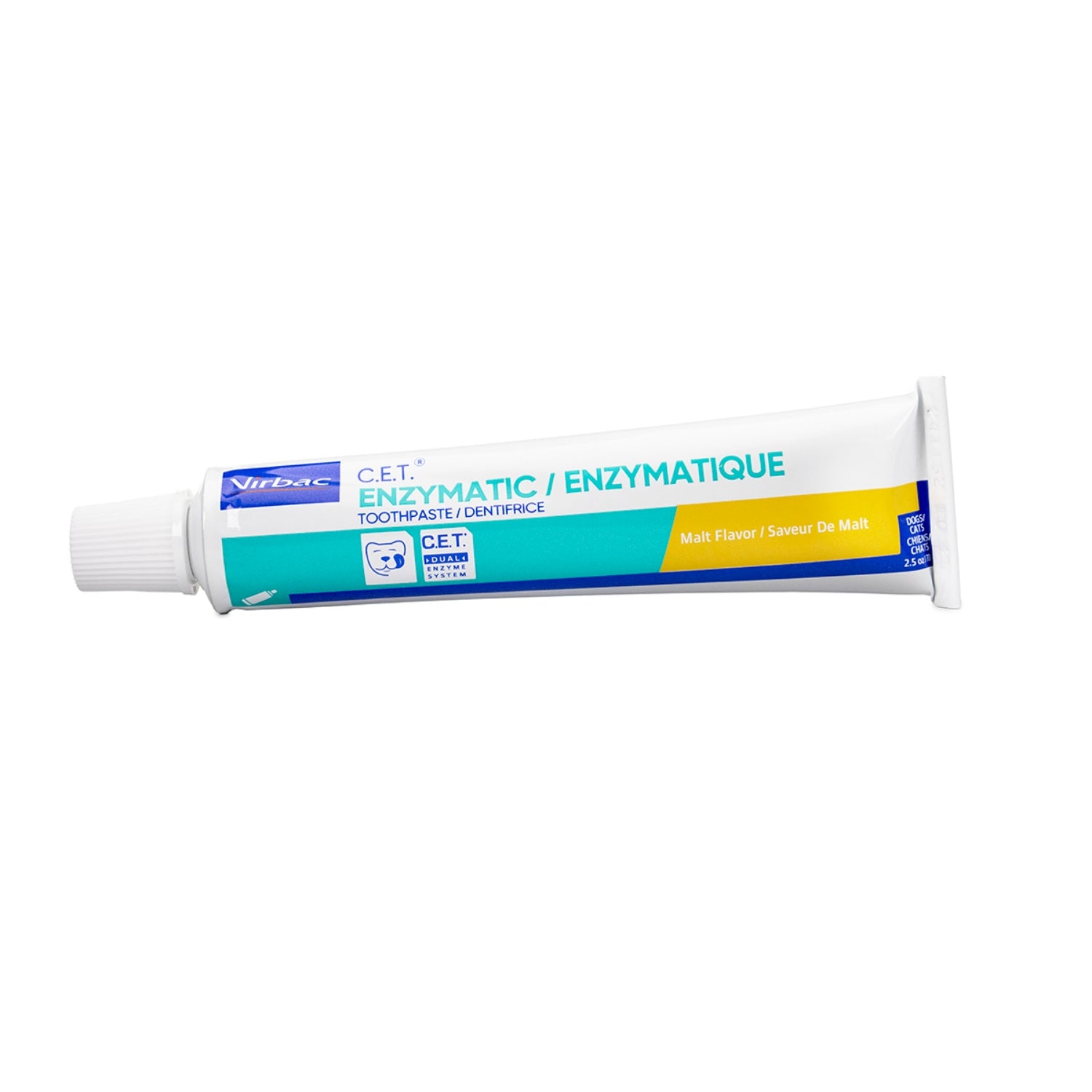 CET Enzymatic Toothpaste for Dogs & Cats - Malt Flavor Oral Care Tube