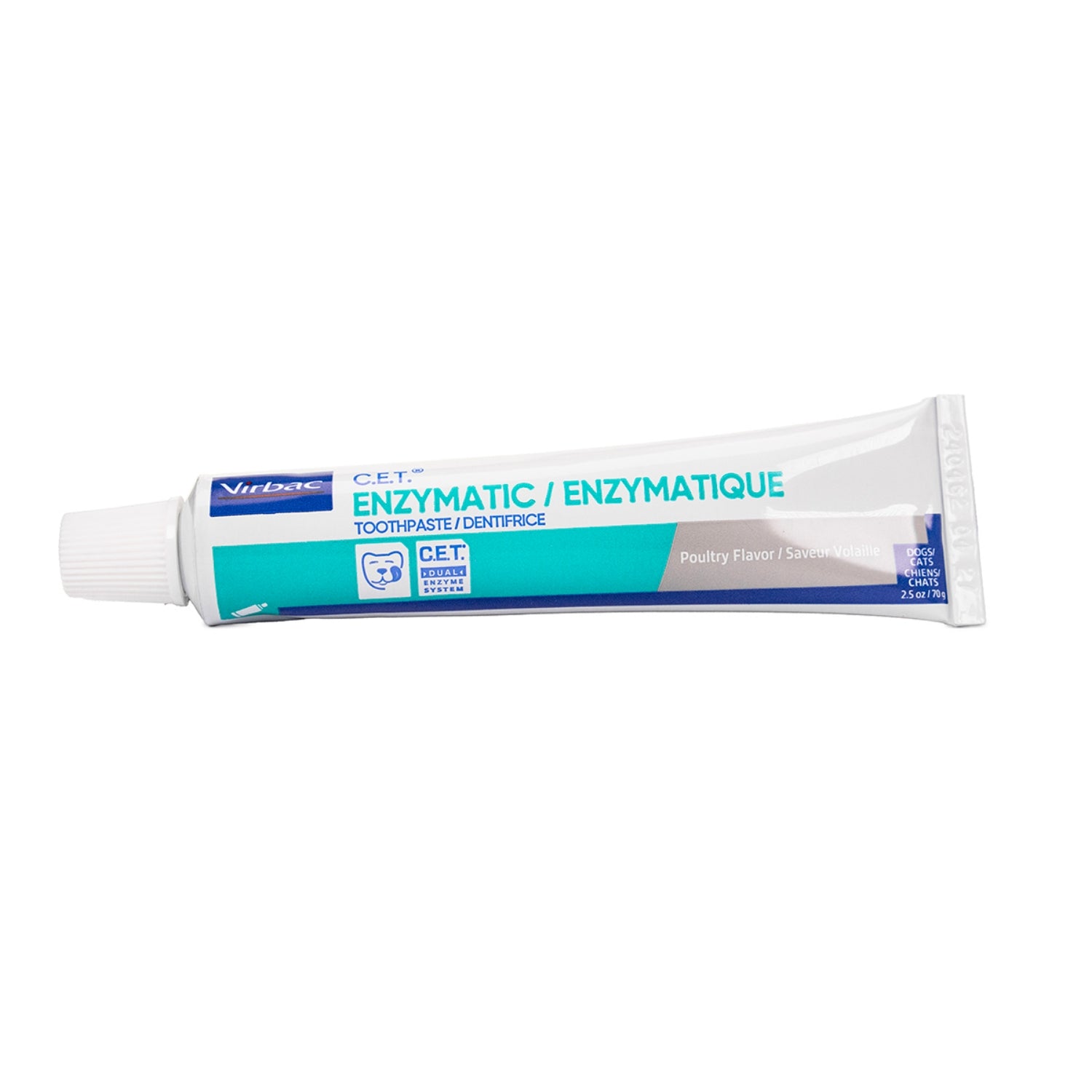 CET Enzymatic Toothpaste for Dogs and Cats, Poultry Flavor, Dual-Enzyme System
