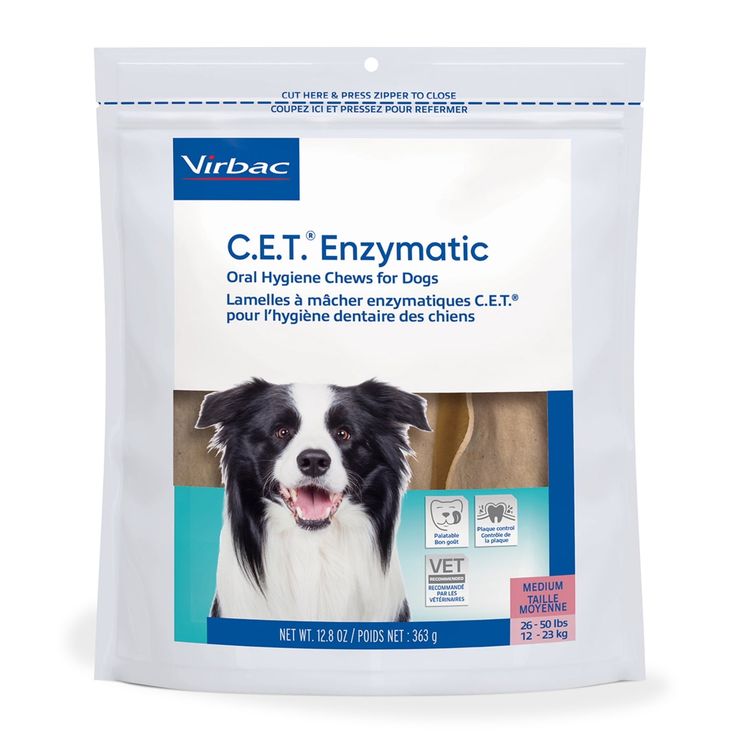 CET Enzymatic Dog Chews: Plaque Control, Tartar Reduction, Fresh Breath