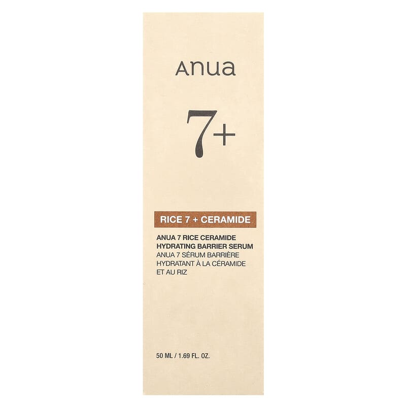 Anua 7 Rice Ceramide Hydrating Barrier Serum for Radiant Skin Barrier