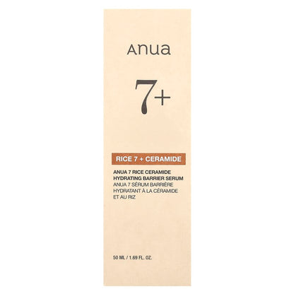 Anua 7 Rice Ceramide Hydrating Barrier Serum for Radiant Skin Barrier