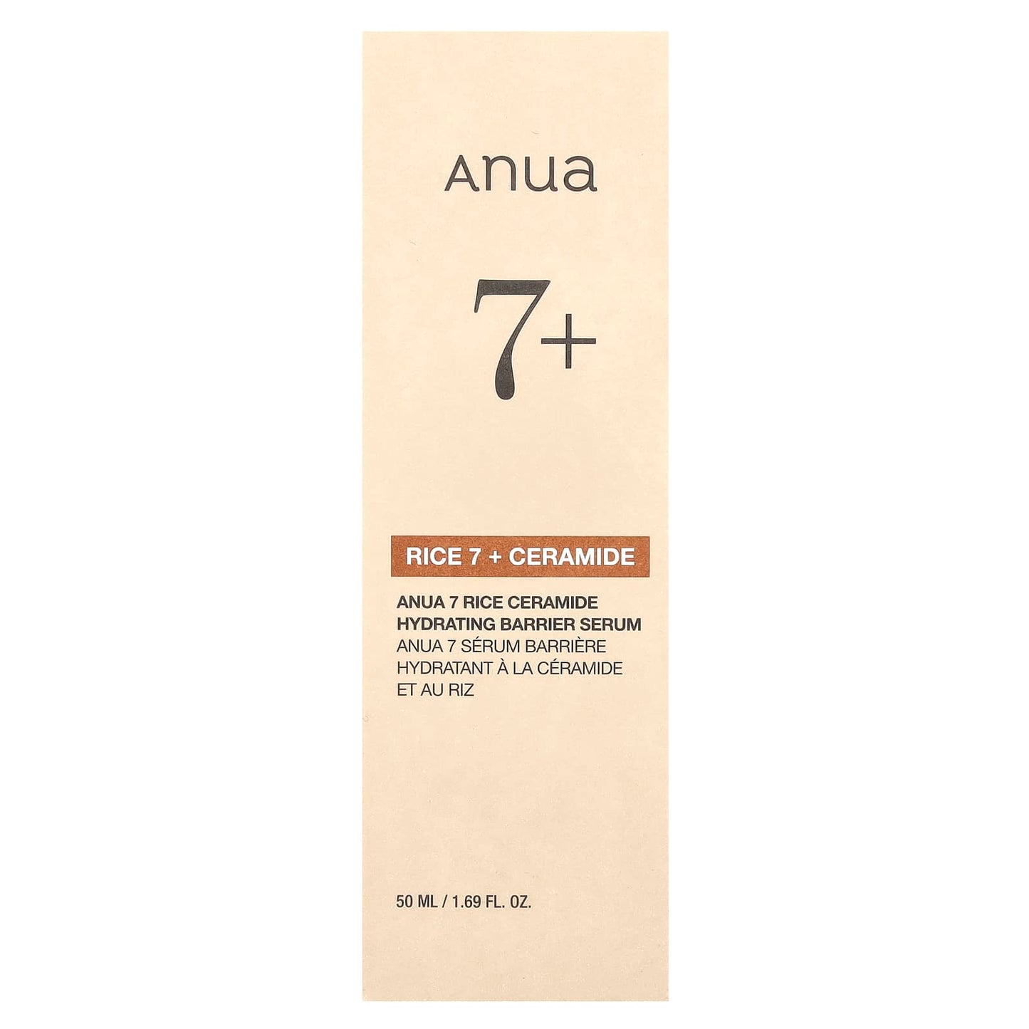 Anua 7 Rice Ceramide Hydrating Barrier Serum for Radiant Skin Barrier