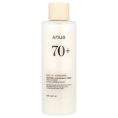 Anua Rice 70 Glow Milky Toner: Hydrating, Brightening, Ceramide-Infused K-Beauty