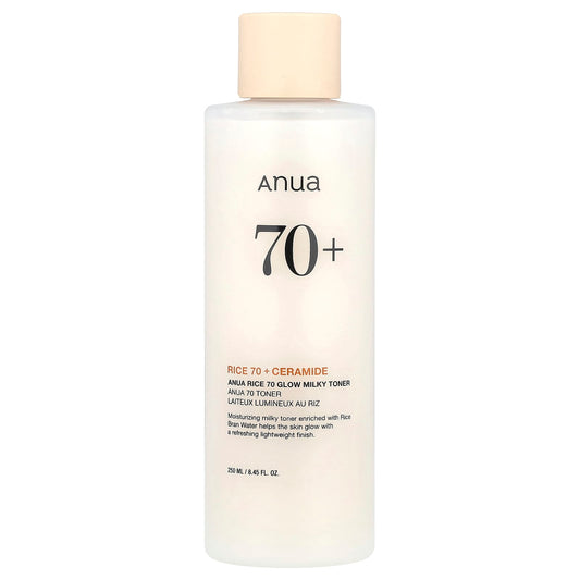 Anua Rice 70 Glow Milky Toner: Hydrating, Brightening, Ceramide-Infused K-Beauty