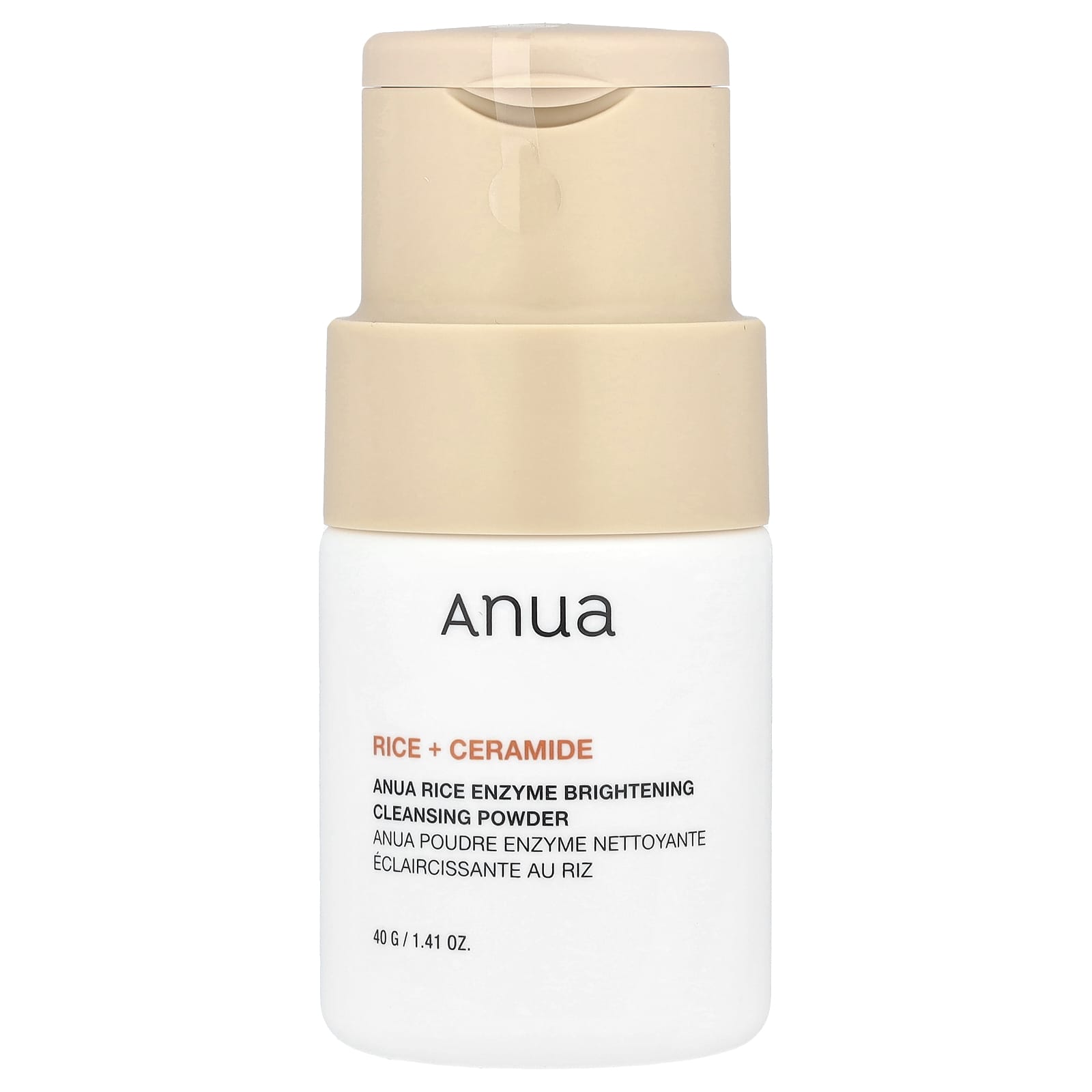 Anua Rice Enzyme Brightening Cleansing Powder: Ceramide for Radiant Skin