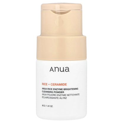 Anua Rice Enzyme Brightening Cleansing Powder: Ceramide for Radiant Skin