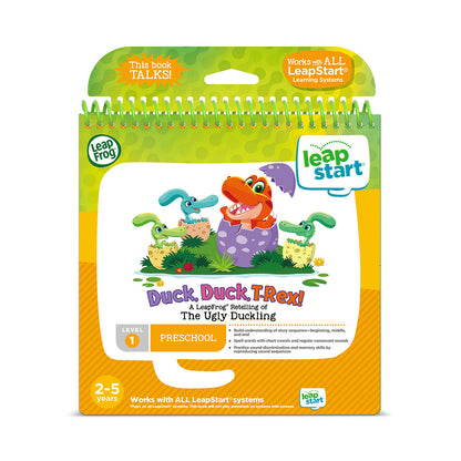 LeapFrog LeapStart Interactive Storybook: Duck, Duck, T-Rex! Learning System
