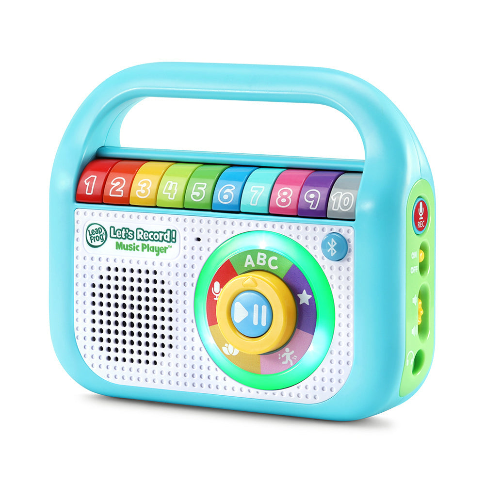 LeapFrog Let's Record! Interactive Music Player with Voice Recording & Learning Songs
