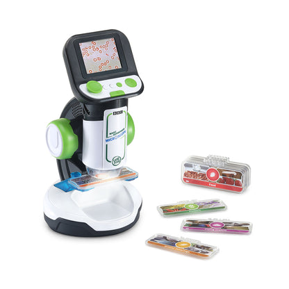 LeapFrog Magic Adventures Interactive Digital Microscope for Kids Science Discovery