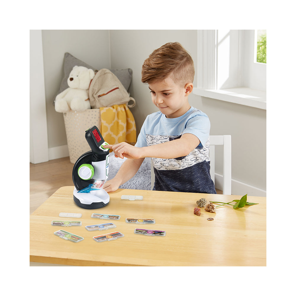 LeapFrog Magic Adventures Interactive Digital Microscope for Kids Science Discovery