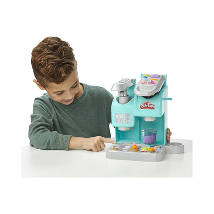 Play-Doh Kitchen Creations Colorful Cafe Playset: Pretend Coffee & Tea Maker Fun