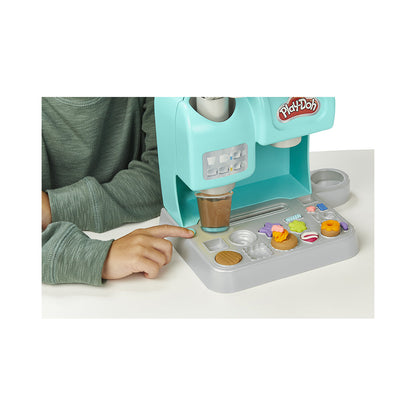 Play-Doh Kitchen Creations Colorful Cafe Playset: Pretend Coffee & Tea Maker Fun
