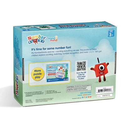 Numberblocks 1-20 Counting Puzzle Set: Engaging Early Math Learning Toy for Kids