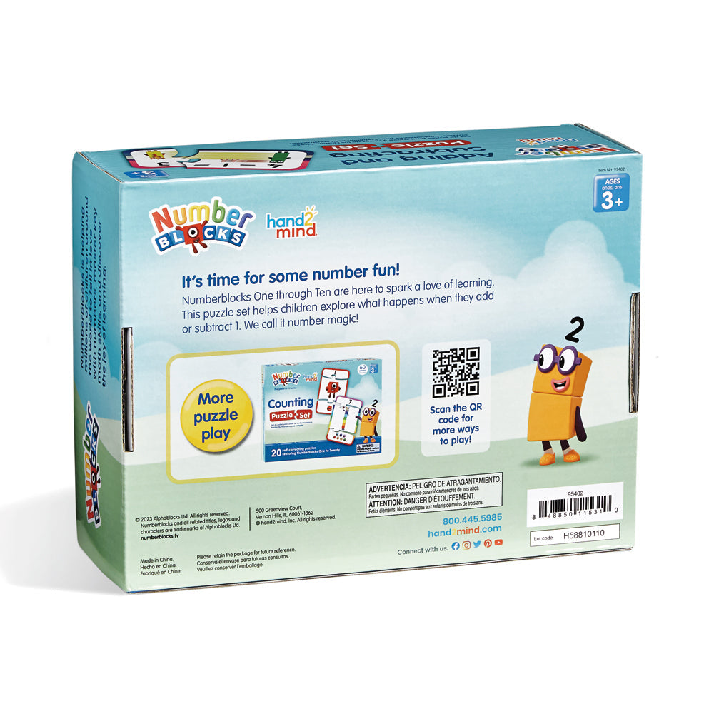 Numberblocks Fun Adding Subtracting Puzzle Set | Early Math Learning Toy for Kids