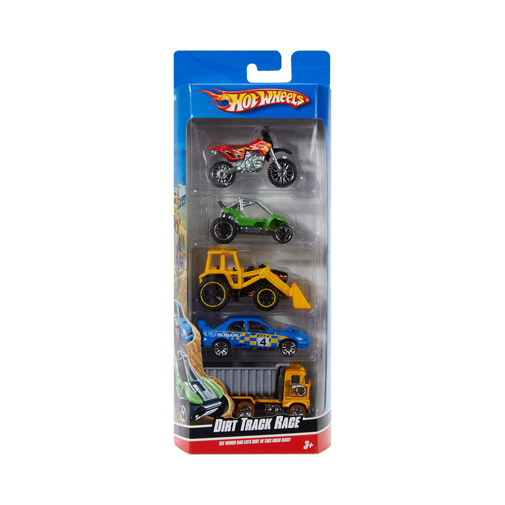 Hot Wheels 5-Pack Assorted Die-Cast Toy Cars for Kids & Collectors