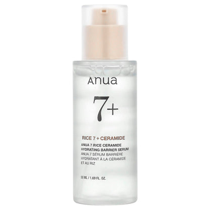 Anua 7 Rice Ceramide Hydrating Barrier Serum for Radiant Skin Barrier