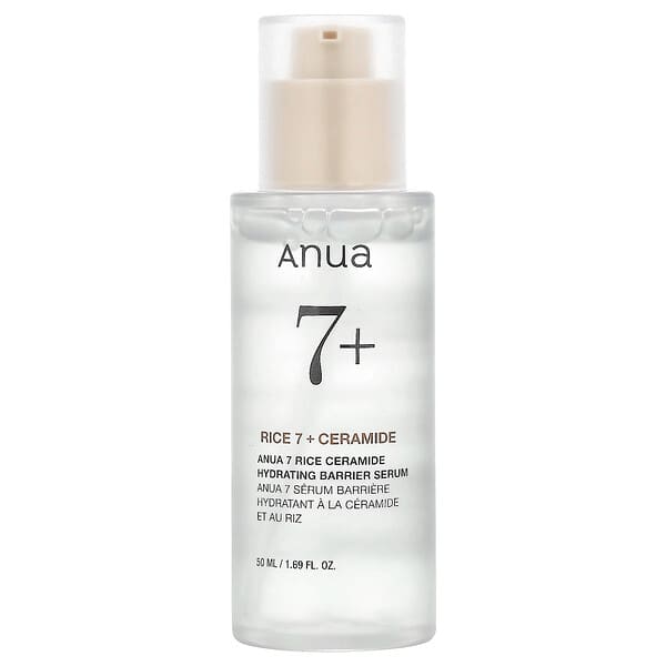 Anua 7 Rice Ceramide Hydrating Barrier Serum for Radiant Skin Barrier
