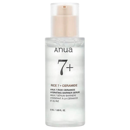 Anua 7 Rice Ceramide Hydrating Barrier Serum for Radiant Skin Barrier