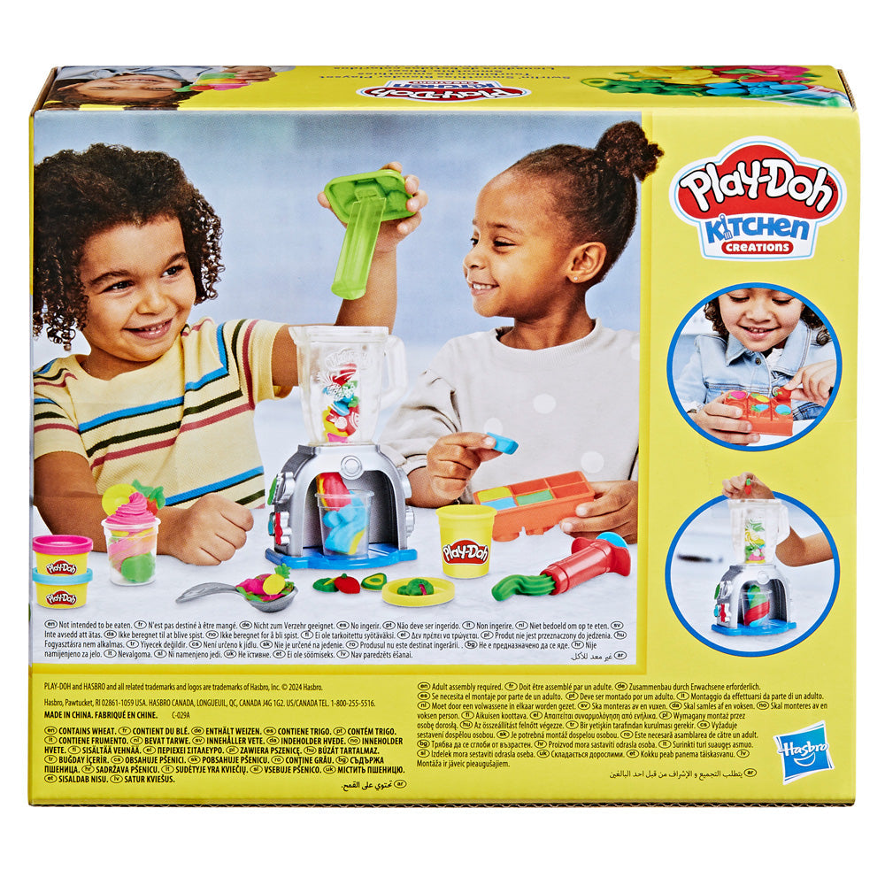 Play-Doh Swirlin' Smoothies Blender Playset Creative Toy Kitchen Fun for Kids