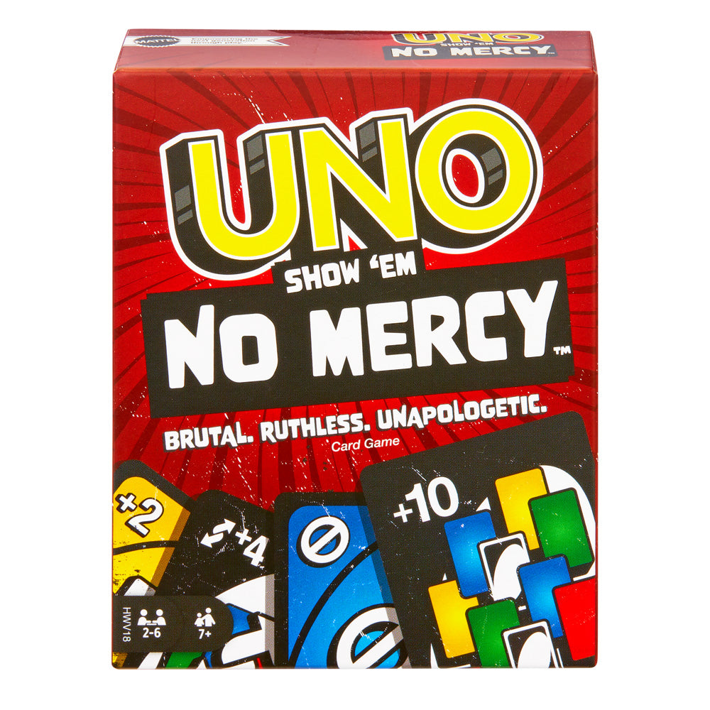 UNO No Mercy Card Game: Brutal Penalties, Stacking, Swapping, Ultimate Fun