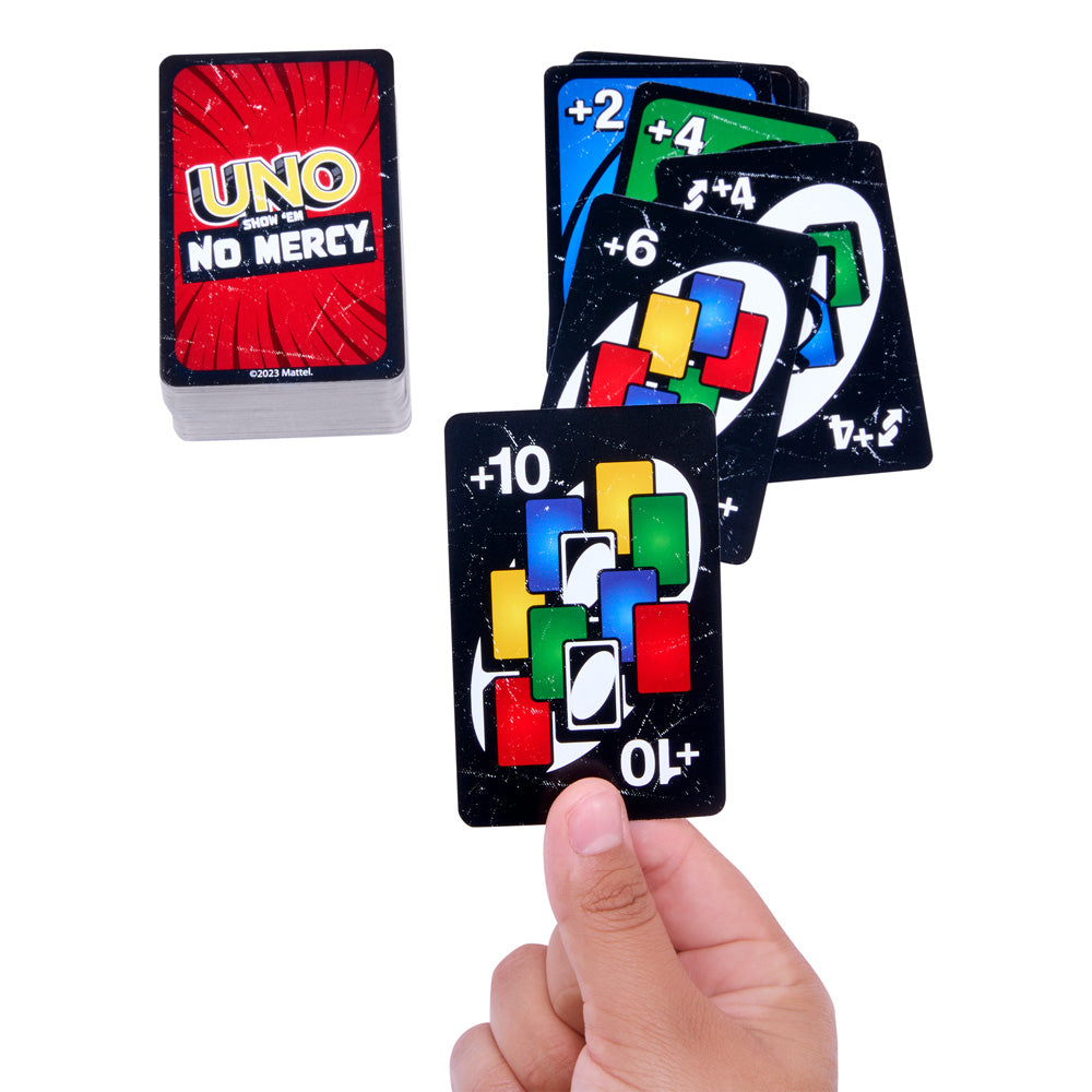 UNO No Mercy Card Game: Brutal Penalties, Stacking, Swapping, Ultimate Fun