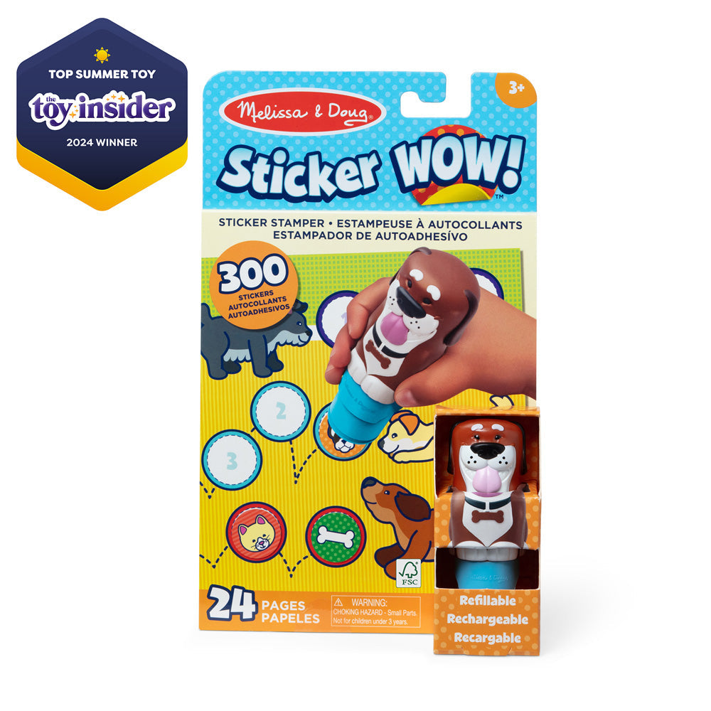 Melissa & Doug Sticker WOW! Dog Activity Pad Set with 300 Fun Stickers