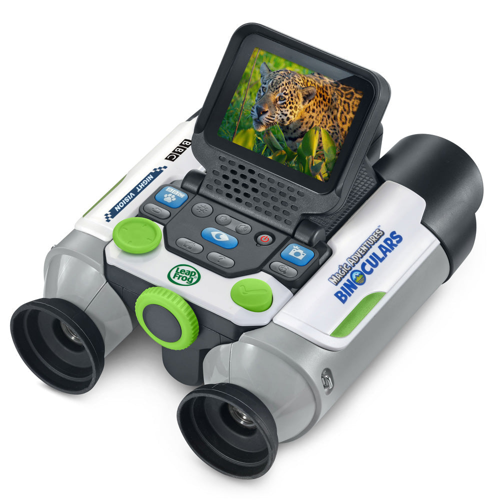 LeapFrog Magic Adventures Kids Binoculars: 2.4" Screen, 10x, Night Vision