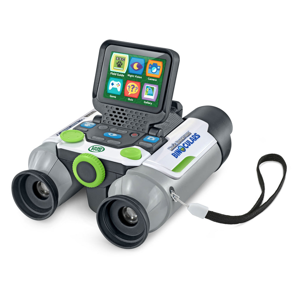 LeapFrog Magic Adventures Kids Binoculars: 2.4" Screen, 10x, Night Vision