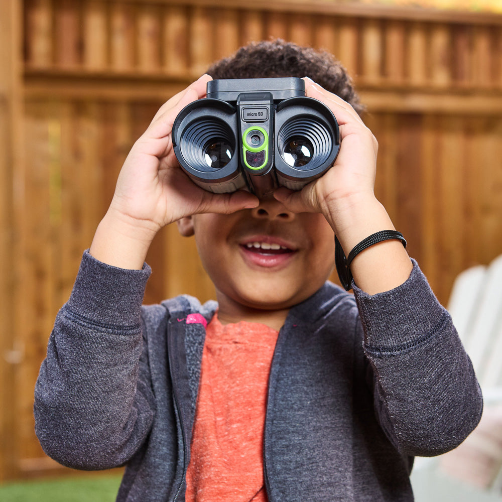 LeapFrog Magic Adventures Kids Binoculars: 2.4" Screen, 10x, Night Vision