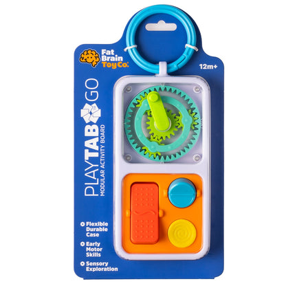 Fat Brain PlayTab GO Portable Sensory Fidget Toy for Toddlers & Kids