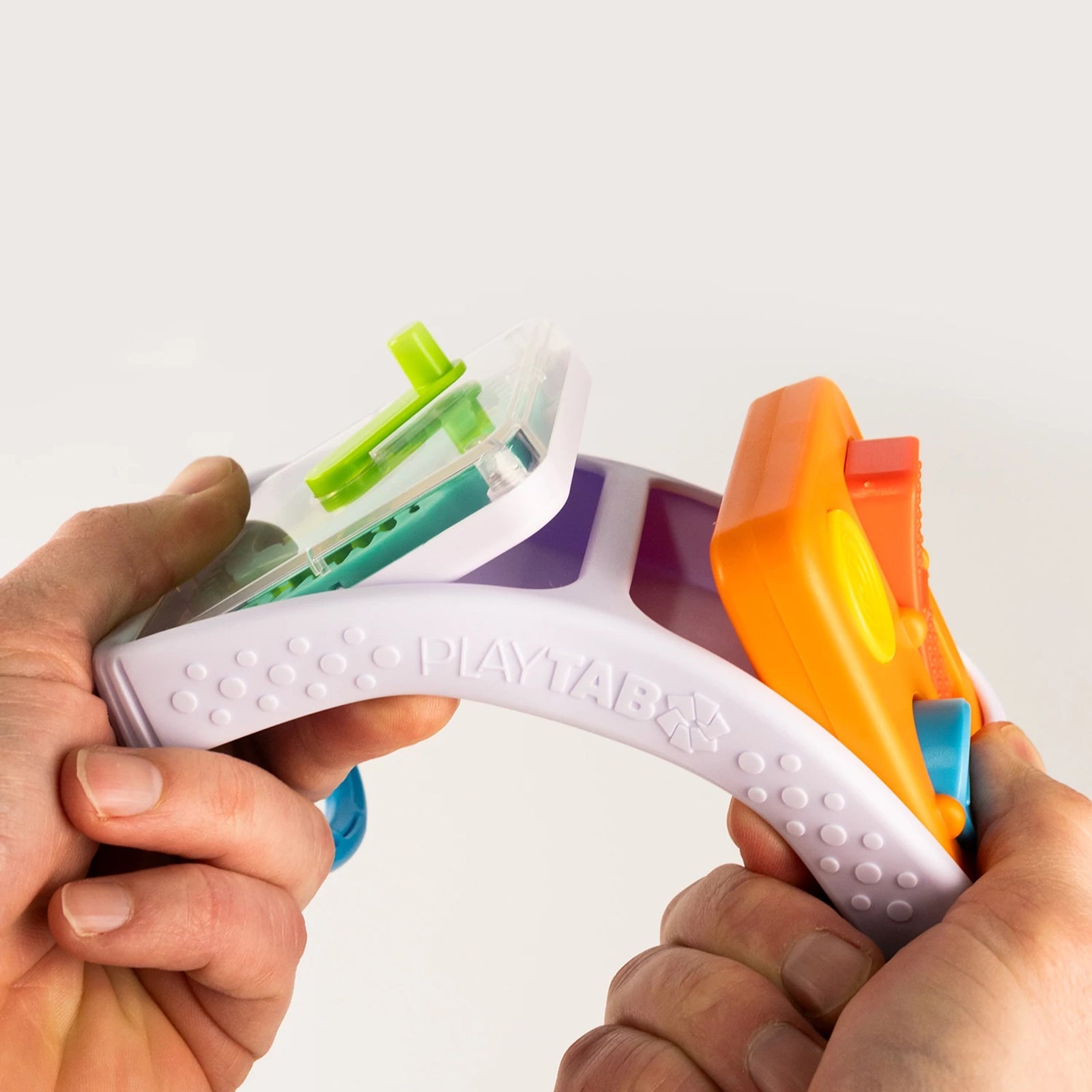 Fat Brain PlayTab GO Portable Sensory Fidget Toy for Toddlers & Kids