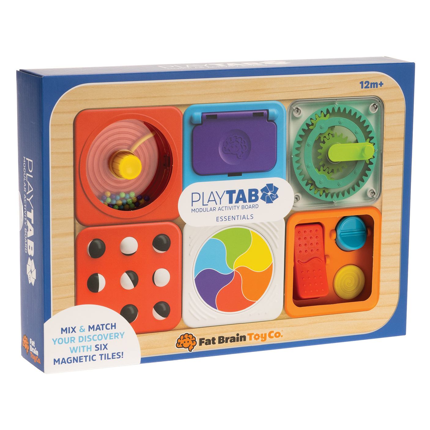 Fat Brain PlayTab Essentials Set: Innovative Sensory Building Toys for Creative Kids