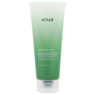 Anua Heartleaf Quercetinol Pore Deep Cleansing Foam for Clear Skin