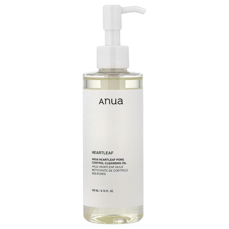 Anua Heartleaf Pore Control Cleansing Oil: Deep Cleanse, Non-Comedogenic, Gentle, 6.76 fl oz