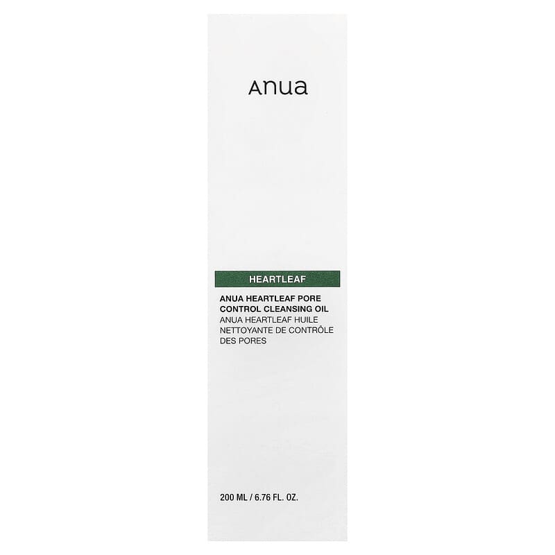 Anua Heartleaf Pore Control Cleansing Oil: Deep Cleanse, Non-Comedogenic, Gentle, 6.76 fl oz