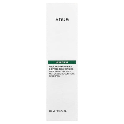 Anua Heartleaf Pore Control Cleansing Oil: Deep Cleanse, Non-Comedogenic, Gentle, 6.76 fl oz