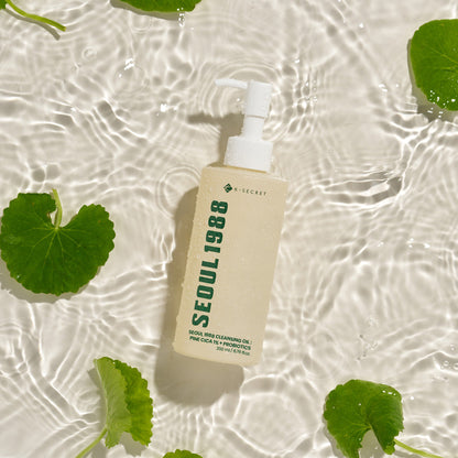 SEOUL 1988 Pine Cica Probiotics Deep Cleansing Oil for Sensitive, Acne-Prone Skin