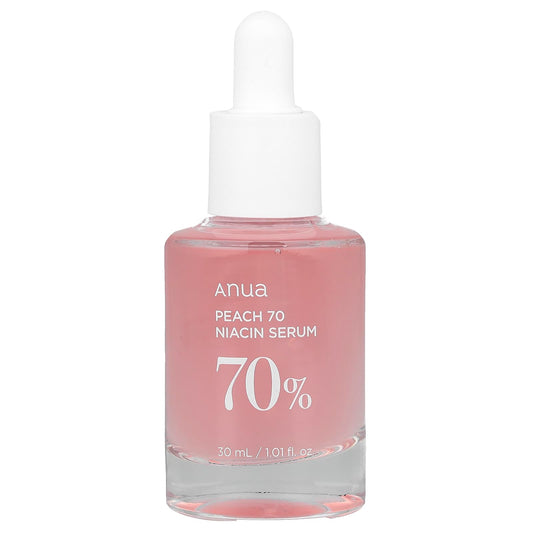 Anua Peach 70 Niacin Serum for Radiant Glass Skin Glow
