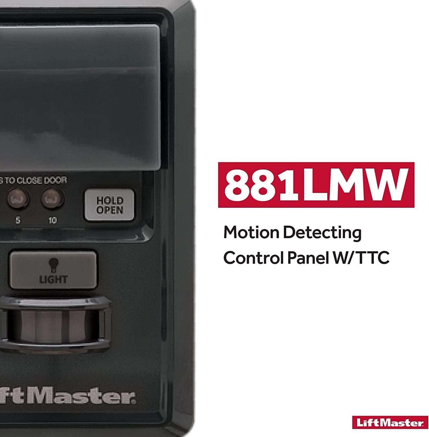 LiftMaster 881LMW Motion Sensing Wi-Fi Garage Door Control Panel Security+ 2.0