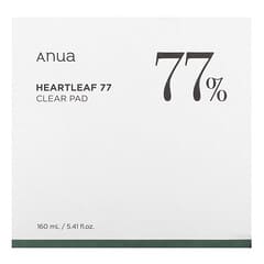 Anua Heartleaf 77% PHA Clear Pads: Gentle Exfoliating Toner for Soothed, Refined Skin