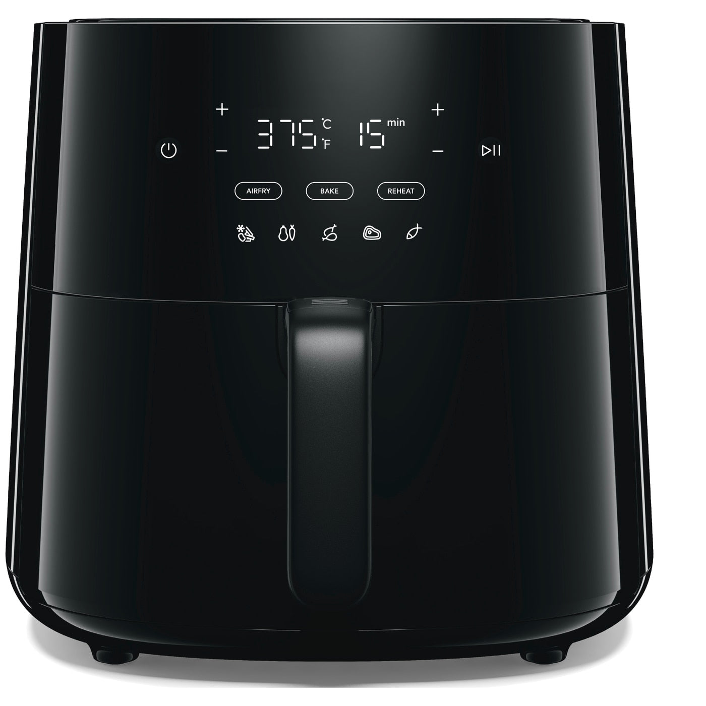 Frigidaire 3-in-1 5.3 Quart Black Air Fryer: Bake, Reheat, Healthy Frying