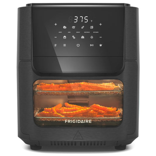 Frigidaire 5-in-1 Black Air Fryer, Bake, Dehydrate, Rotisserie Countertop Oven