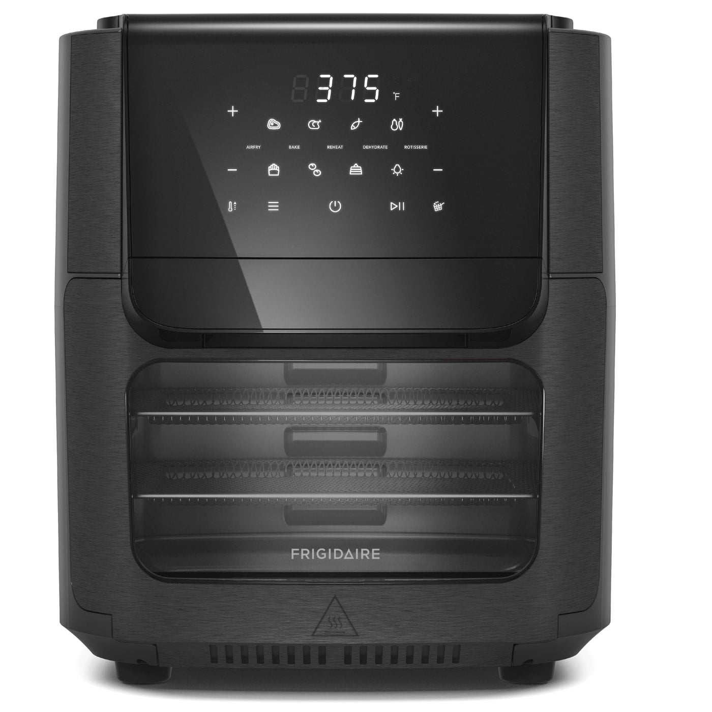 Frigidaire 5-in-1 Black Air Fryer, Bake, Dehydrate, Rotisserie Countertop Oven